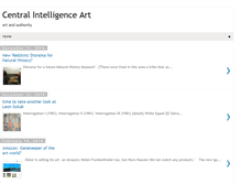 Tablet Screenshot of centralintelligenceart.blogspot.com