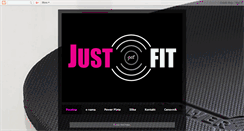 Desktop Screenshot of justfitstudio.blogspot.com