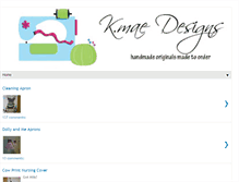 Tablet Screenshot of kmaedesigns.blogspot.com