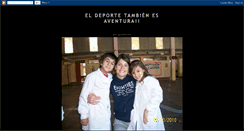 Desktop Screenshot of deporteaventura-estefi.blogspot.com