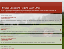 Tablet Screenshot of mnphysedsupport.blogspot.com