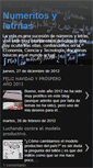 Mobile Screenshot of numeritosyletritas.blogspot.com