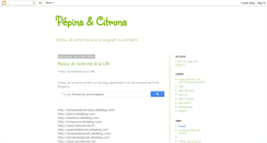 Desktop Screenshot of pepins-et-citrons.blogspot.com