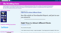 Desktop Screenshot of blogtheweddingguru.blogspot.com