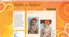 Desktop Screenshot of doubleadesigns.blogspot.com