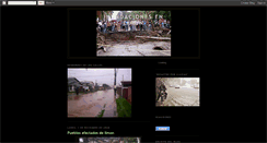 Desktop Screenshot of inundacionesenlimn.blogspot.com