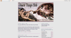 Desktop Screenshot of finestthingsclub.blogspot.com