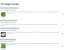 Tablet Screenshot of magicgardening.blogspot.com