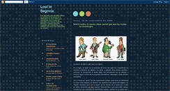 Desktop Screenshot of lostinsegovia.blogspot.com