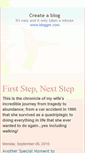 Mobile Screenshot of first-step-next-step.blogspot.com