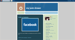 Desktop Screenshot of my-junk-drawer.blogspot.com