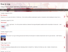Tablet Screenshot of fire-in-ice.blogspot.com