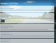 Tablet Screenshot of mulligansgolfshop.blogspot.com