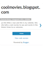 Mobile Screenshot of coolmoviesblogspotcom.blogspot.com