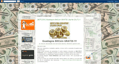 Desktop Screenshot of guadagnaredavveroonline.blogspot.com