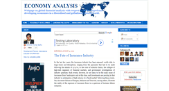 Desktop Screenshot of economyanalysis.blogspot.com