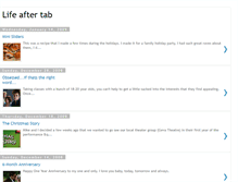 Tablet Screenshot of lifeaftertab.blogspot.com