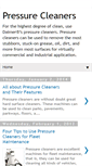 Mobile Screenshot of pressure-cleaners.blogspot.com