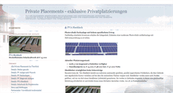 Desktop Screenshot of private-placements.blogspot.com