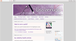 Desktop Screenshot of lisaiannucci.blogspot.com