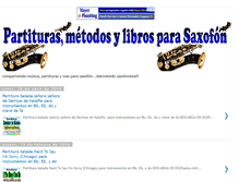 Tablet Screenshot of partiturasdesaxofon.blogspot.com