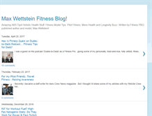 Tablet Screenshot of maxwettsteinfitness.blogspot.com