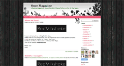 Desktop Screenshot of oncemagazine.blogspot.com