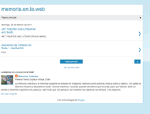 Tablet Screenshot of memoriaenlaweb.blogspot.com