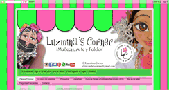 Desktop Screenshot of luzminascorner.blogspot.com