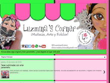 Tablet Screenshot of luzminascorner.blogspot.com