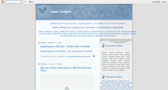 Desktop Screenshot of geekgadgetsshop.blogspot.com