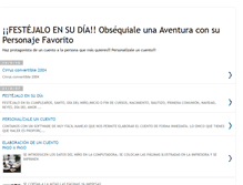Tablet Screenshot of personalizauncuento.blogspot.com