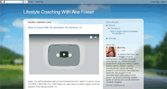 Desktop Screenshot of coachingwithanafraser.blogspot.com
