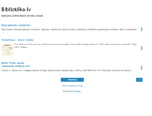 Tablet Screenshot of lilija-biblioteka-lv.blogspot.com