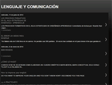Tablet Screenshot of lenguacomunica.blogspot.com