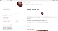 Desktop Screenshot of evilbeet.blogspot.com