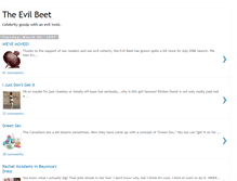 Tablet Screenshot of evilbeet.blogspot.com