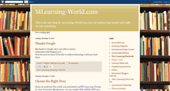 Desktop Screenshot of mlearning-world.blogspot.com