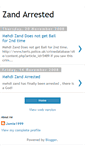 Mobile Screenshot of mehdizandarrested.blogspot.com