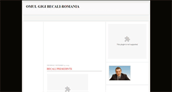 Desktop Screenshot of gigi-becali.blogspot.com