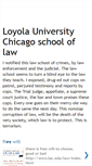Mobile Screenshot of loyola-university-school-of-law.blogspot.com