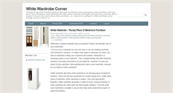 Desktop Screenshot of bestwhitewardrobe.blogspot.com