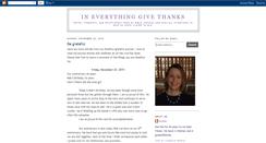 Desktop Screenshot of donna-ineverythinggivethanks.blogspot.com