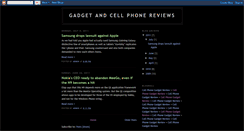 Desktop Screenshot of cellphone-gadget004.blogspot.com