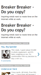 Mobile Screenshot of brakerbraker.blogspot.com