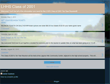 Tablet Screenshot of lhhs2001.blogspot.com