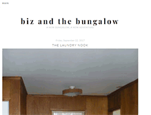 Tablet Screenshot of bizandthebungalow.blogspot.com