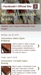 Mobile Screenshot of makinghandmadebooks.blogspot.com