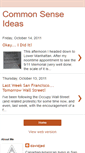 Mobile Screenshot of commonsense-ideas.blogspot.com