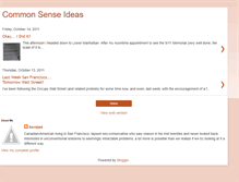 Tablet Screenshot of commonsense-ideas.blogspot.com